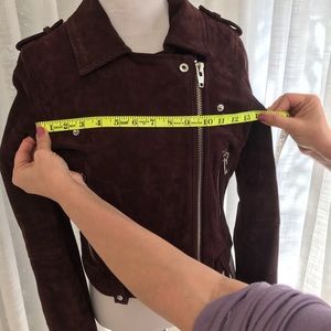 BLANK NYC SUEDE 100% LEATHER JACKET